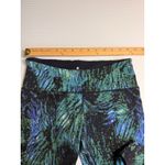 Tuff Athletics Leggings Small Blue Green Abstract Print Activewear Photo 2