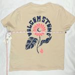 Volcom NWT  Sand & Blue Have a Clue Tee - Beige/Sand - L Photo 5