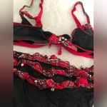 Victoria's Secret Victoria’s Secret cotton blended bells bra and bottom set, bra 34B, bottom SP Photo 6