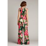 Tadashi Shoji NWT Zora Floral Shoulder Cut-Out Jumpsuit - XS Photo 2