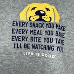 Life is Good Unisex Standard Crusher Graphic T-Shirt Size Medium Grey. NWT Photo 1