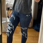 American Eagle Outfitters Next Level Stretch Ripped Jeans Photo 0