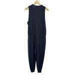 Beyond Yoga  Easy Gather‎ Midi Jumpsuit Black Large Lounge Style # MB6140 Photo 7