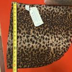 Zuliana One Size Leopard Print Sarong Skirt. Made in USA. New With Tags. Tan Photo 3