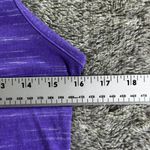 Nike Dri-Fit Tank Womens' Sz M Heathered Purple Photo 4