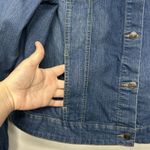 Faded Glory  Women’s Jean Jacket Size XXL Blue Denim Button Front Classic Photo 3