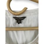 Tommy Bahama | M | Midi Dress Embroidered Sundress Tiered White Sleeveless Tank Photo 4