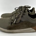 Sorel Out 'N About Plus Sneakers Shoes Suede Lace Up Ankle Comfort Sage Green 8 Photo 3