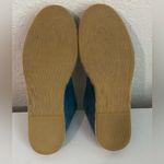 Free People Blue Teal Leather Lauren Canyon Espadrille Shoes Photo 6
