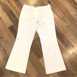 Tahari  Womens White Flare Dress Pants Size 14 Photo 0