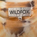 Wildfox  One of a Kind Cirtus Tie Dye Orange & Cream Tee Size XS Photo 5
