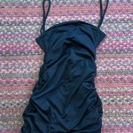NWOT KILL COVEN GARGOYLE BLACK RUCHED CAMI DRESS Photo 3