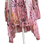 Chicwish Dress Tunic Womens Size S Floral Crochet Babydoll Swim Cover Up Photo 1