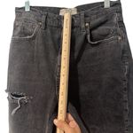 We The Free Free People Lita Distressed Jeans Black Size 29 Bohemian Photo 6