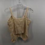 Chavin Cotton cropped top cottage core size S coquette festival western boho Photo 4