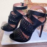 A.L.C. Auth. ALAÏSnakeskin Embossed Strappy Heels Photo 0