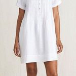 Faherty Gemina Dress M in white Photo 2
