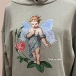 Revolve Boys Lie “I Choose Me Hoodie” Sage Hoodie Photo 3