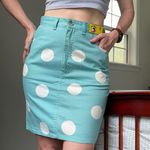 Duck head Deadstock Vintage Polka Dot pencil skirt Photo 5