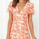 Hello Molly Camera Focus Dress Orange Small Photo 0