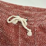 Faherty  Seabrook Jogger Sweatpants Whitewater Red Herringbone High Rise Photo 5