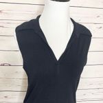 Old Navy  Black Sleeveless Casual Polo Dress Size Small Photo 2
