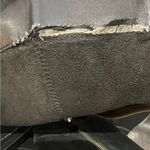 Franco Sarto “Watch” Black Suede Leather Heeled Albee High Wedge Boots Size 6.5 Photo 11