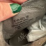 Alegria  Black Leather Ankle Booties with Buckle Detail Photo 6