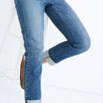 Madewell NWOT  High-Rise Slim Boyjean in‎ Moorland wash, 26 Photo 0