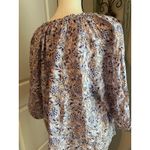 J Jill linen top size medium. Purple lotus Photo 3