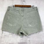 Universal Threads Universal Thread Shorts Womens 12 Dusty Olive Vintage Midi Boho Summer Retro Photo 1