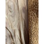 Free People Teddy Peacoat Sherpa Jacket Brown Fuzzy Oversized Winter Coat Size S Photo 4