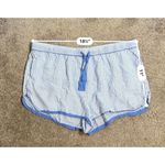 Stars Above Women’s Blue & White Striped Shorts. Size XL Photo 2