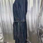 Anthropologie Denim Wrap Dress Photo 2