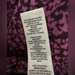 Chico's  Autumn Leaves Clarissa Blouse Size 3 Deep Berry Purple Roll Tab NWT Photo 5