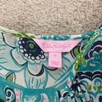 Lilly Pulitzer Womens Sleeveless Silk Eliza Top Ruffle Front Floral Photo 5