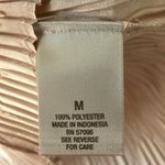 Dress Barn  Beige Pleated top medium Photo 2