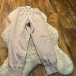 Nike Jogger Size XS Womens Fleece CW4292 Tan Cotton Blend Athleisure Cozy Photo 6