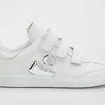Isabel Marant Beth Leather Triple-Grip Tennis Sneakers in White Photo 0