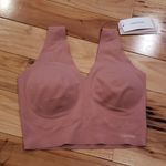 Calvin Klein NWT  Pink Chic Feminine Athleisure Casual Trendy Padded Bra Size XS Photo 0
