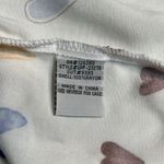 Velvet & Heart Long sleeve Blouse w/ Heart Design in white sz Sm Photo 3