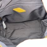 Fossil  Yellow Leather Satchel with Unbranded Guitar Strap Photo 7