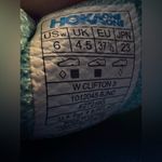 Hoka Pink & Blue Clifton 3 athletic shoes size 6 Photo 1