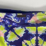 Victoria's Secret Victoria' Secret Bikini Set M Tie Dye Kaleidoscope Print Tie Bottoms Photo 2