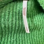 Free People Sienna Wrap Sweater Dress in Green Small Photo 3