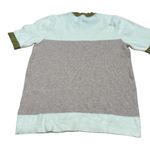 Polagram Lucy Avenue Women's Color Block Short Sleeve Pullover Sweater Size L Photo 14