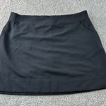 32 Degrees Heat 32 Degrees Cool Skort Women's Large Black Athletic Skirt with Shorts Pockets Photo 0
