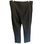 NYDJ  Black Slim Trouser Pants Stretch 14W Plus Size Ponte Knit Photo 3