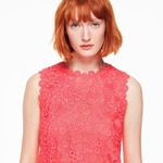 Kate Spade Shore Thing Lace Shift Dress in Peach Sherbet Size 4 Photo 9