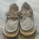 Hey Dude  Wendy L Linen Slip On Loafers Womens Size 7 Iron Grey Walking Photo 1